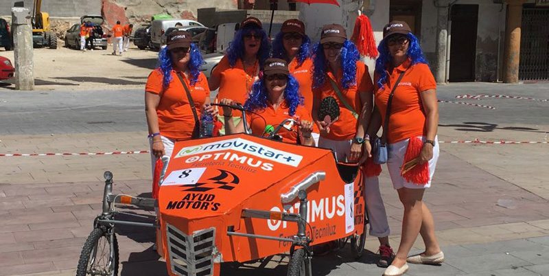 Ferretería Tecniluz patrocina los ‘Autos Locos’ de las fiestas de Calatayud