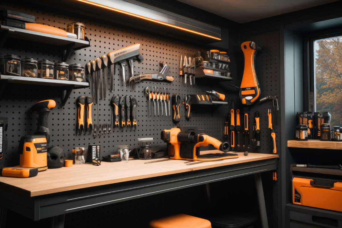 Com penjar eines al taller: optimitza l’espai