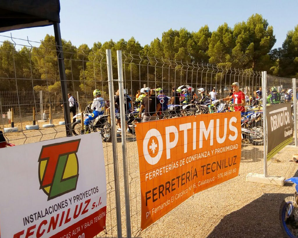 Ferretería Tecniluz, patrocinadora del Campeonato de España de Motocross