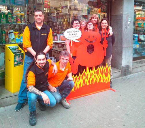 Ferretería Prim participa en las Fiestas de Mayo de Badalona