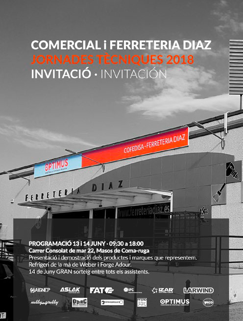 Ferretería Díaz organiza sus primeras jornadas técnicas