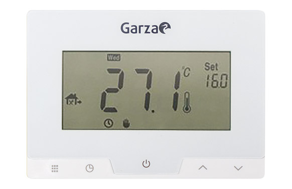 Termostato digital programable garza bl