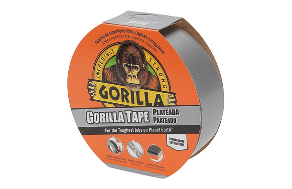 Cinta americana gorilla tape 32 m x 48 mm plata