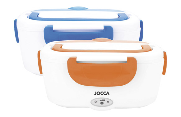 Fiambrera electrica  1,5l 40w 220v pl  jocca naranja
