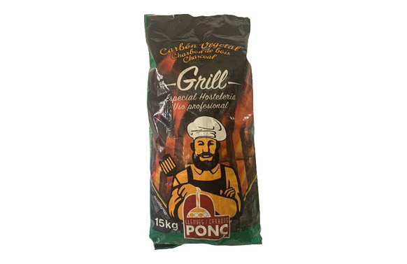 Carbon vegetal cribado grill 15 kg