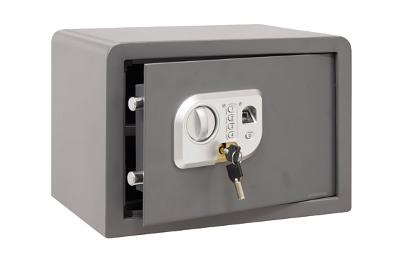 Caja fuerte seguridad print sobreponer electronica lector huella arregui  385 x 300 x 270 mm