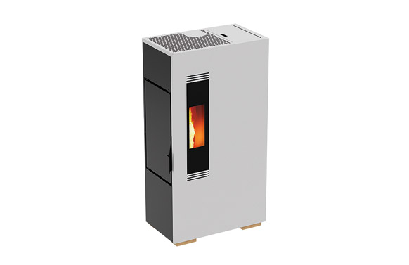 Estufa pellet cami blanca 4,9 kw 