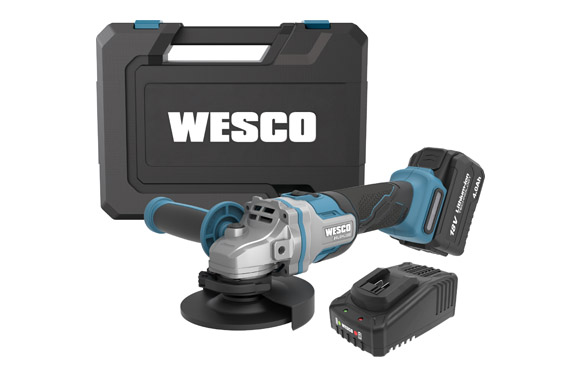 Amoladora bateria  ø125mm 4.0 ah 18v + cargador 