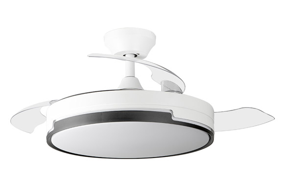 Ventilador techo aspas retractiles  ø105cm 35w