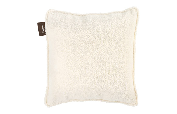 Cojin termico 45x45cm crema