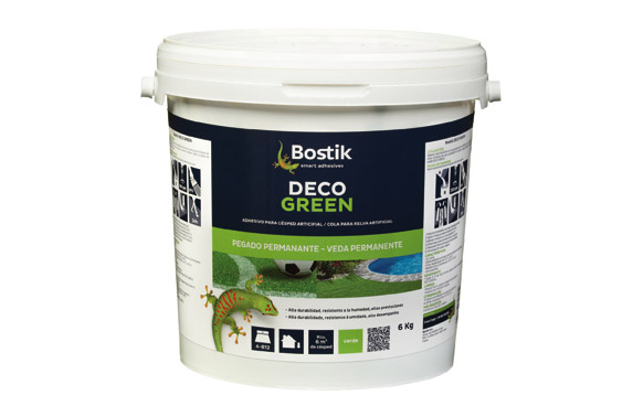 Adhesivo cesped artificial pu deco green 6 kg