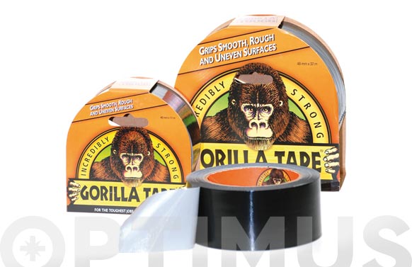 Cinta americana gorilla tape 11 m x 48 mm negro
