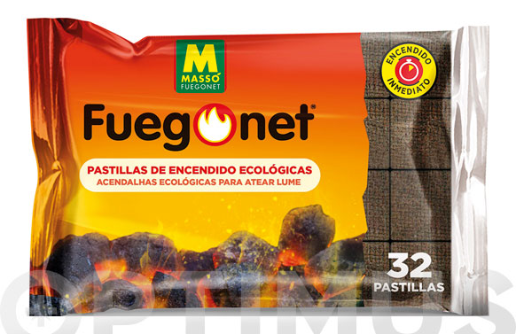 Pastilla encendido ecologica 32 pastillas