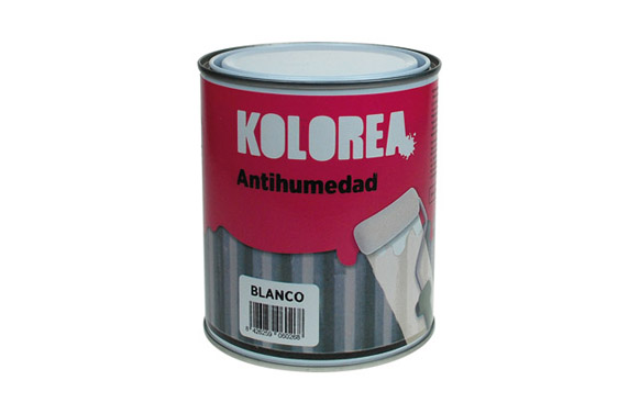 Pintura antihumedad 4 l blanco