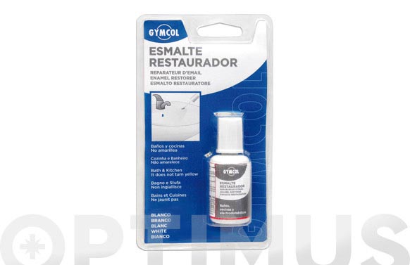 Esmalte restaurador ceramica pincel 20 ml