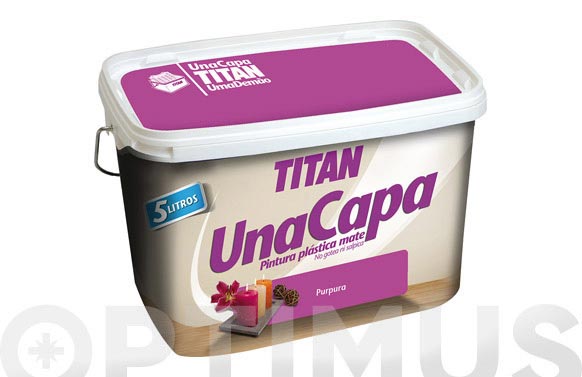 Pintura plastica una capa mate 2,5 l purpura