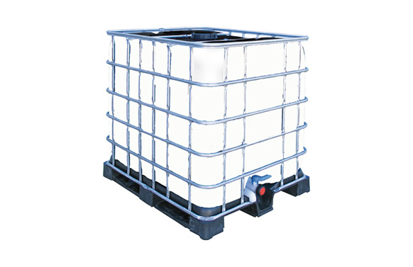 Deposito para agua potable ibc blanco 1000 l 117,5 x 120 x 100 cm