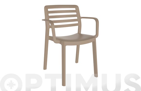 Sillon con brazos polipropileno wind arena