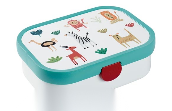 Contenedor lunch box campus animal friends