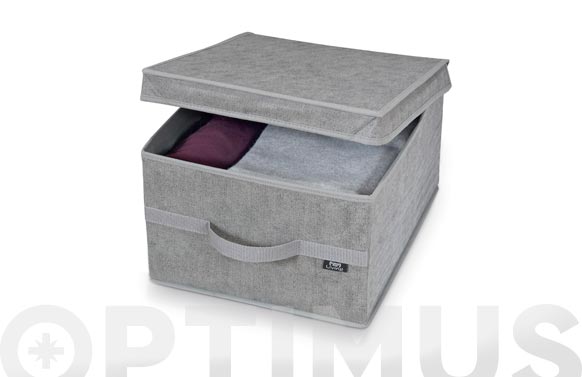 Caja guarda ropa stone l 38 x 50 x 24 cm