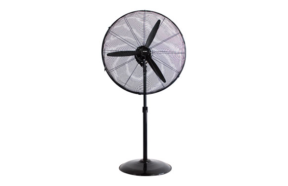 Ventilador industrial de pie ø75cm 200w  oscilante 3 velocidades