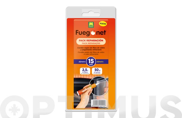 Pack reparacion cordon negro ø 15+ cola 50 ml