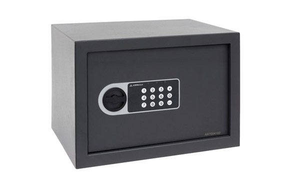 Caja fuerte seguridad premier sobreponer electronica arregui 170 x 230 x 170 mm
