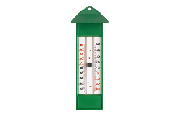 Termometro maxima-minima verde