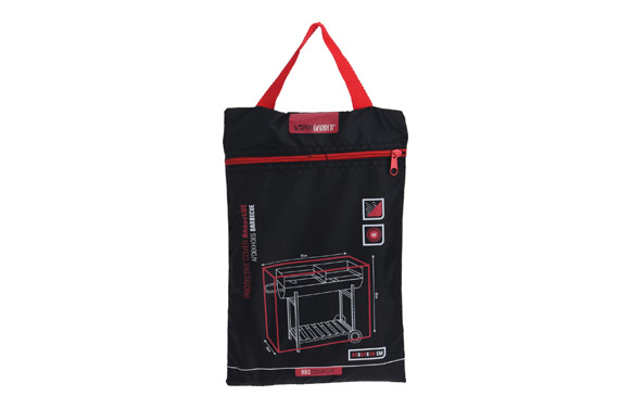 Funda para barbacoa rectangular 82 x 50 x h 62 cm